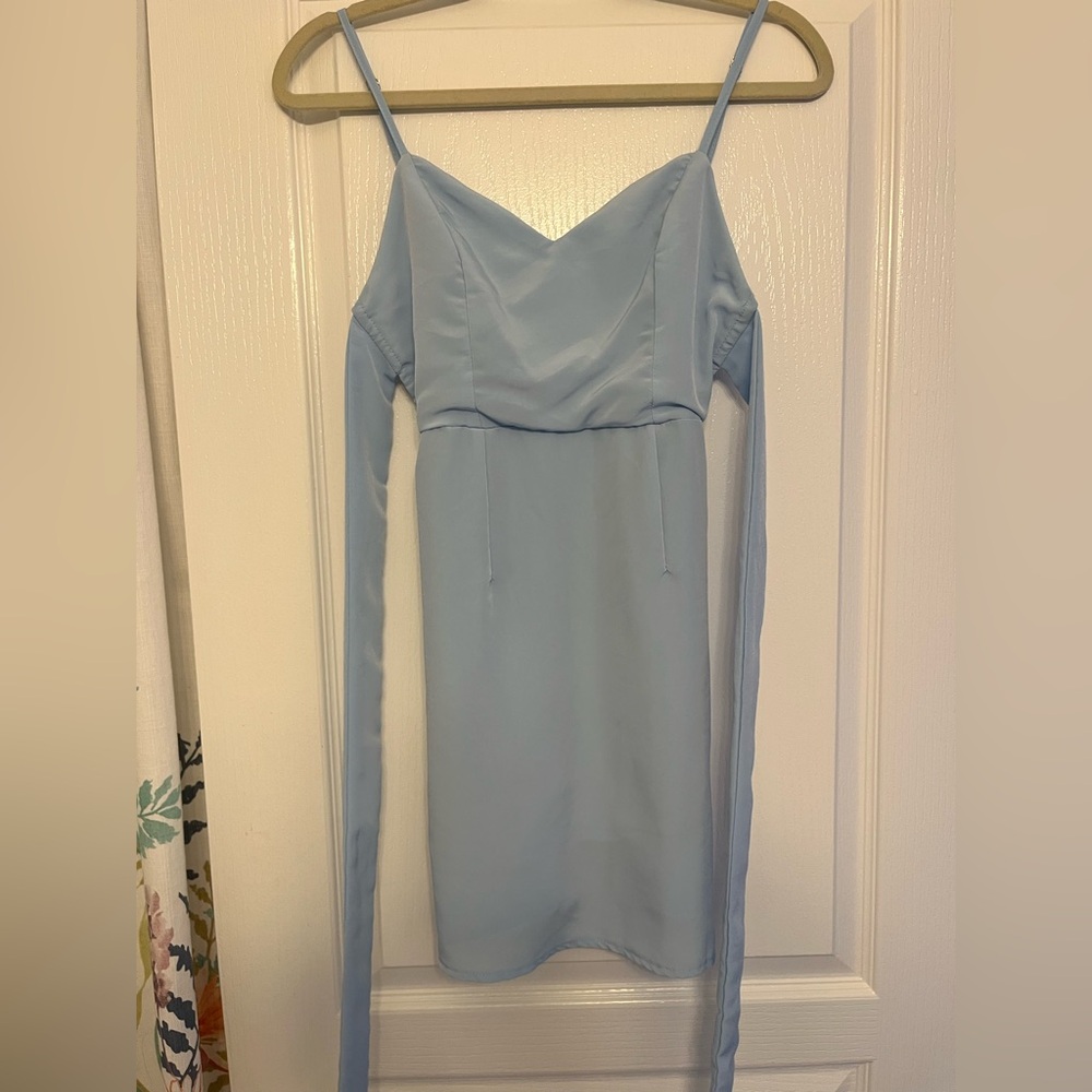 worn once blue dresss
